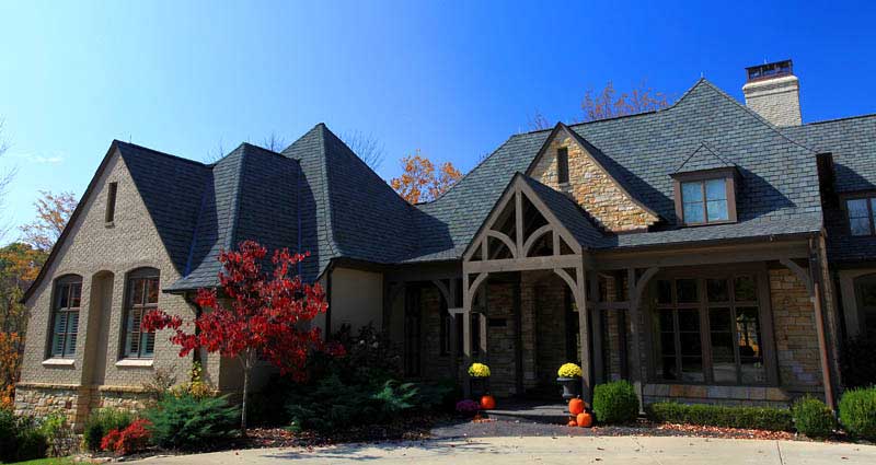 roof replacement with dimensional shingles