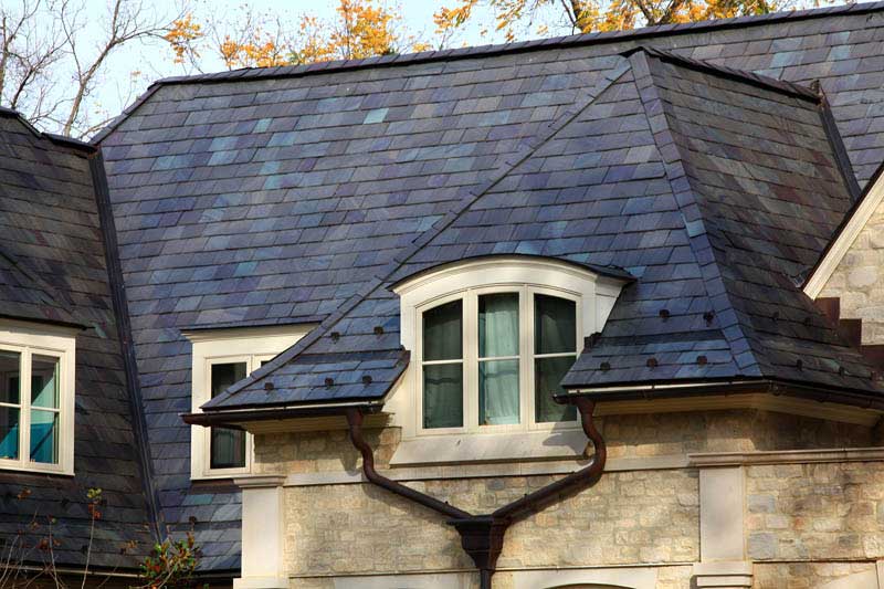 Greenstone slate roof replacement